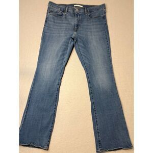 Levis 315 Shaping Bootcut Jeans Women's 33 Dark Wash Stretch Denim